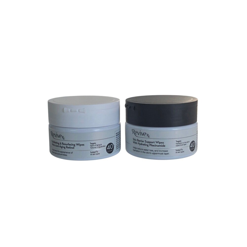 Revive Rx Exfoliating & Hydrating Wipes ~2pk